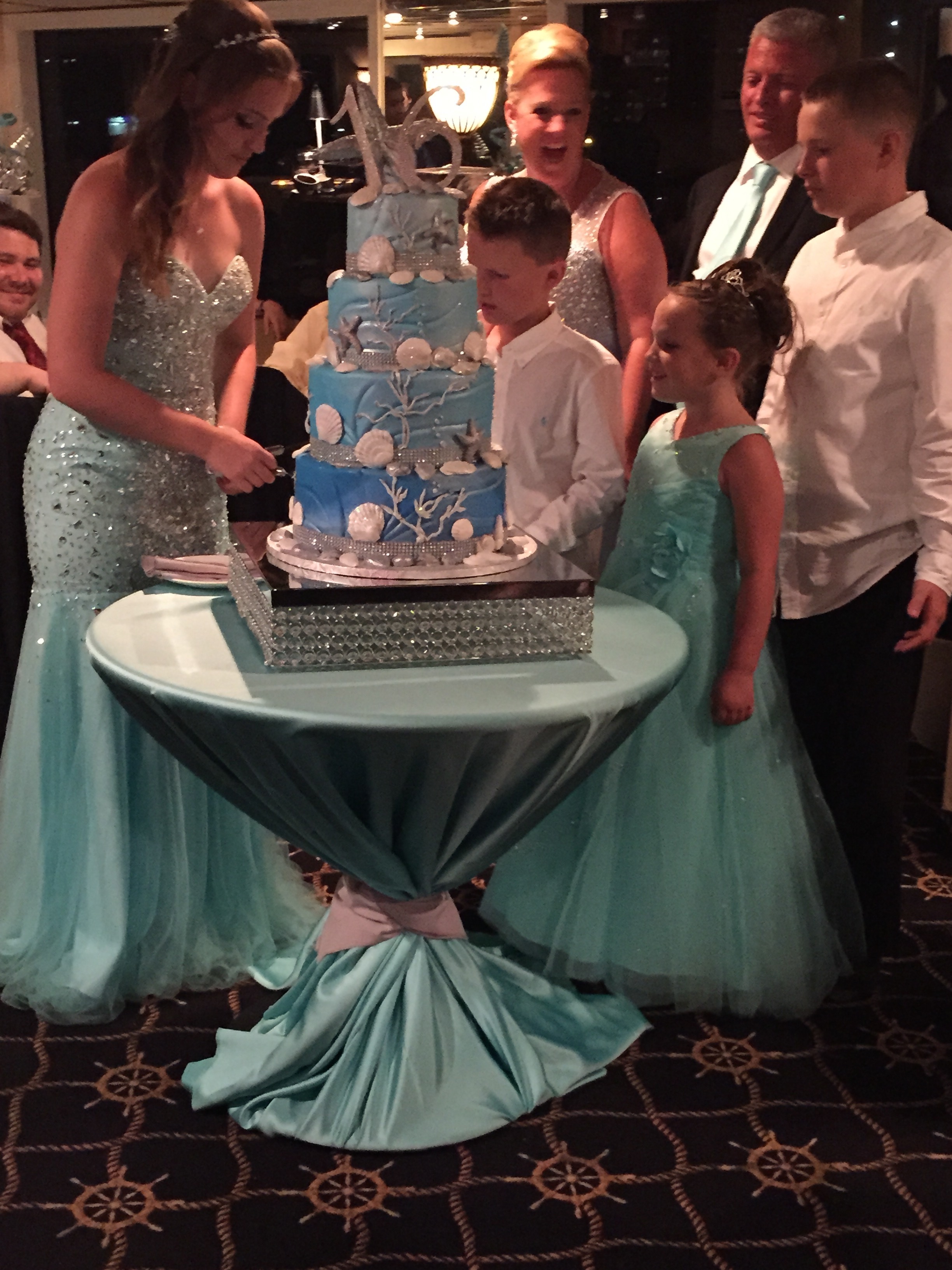 sweet yacht cake mermaid sixteen parties venues nyc host york event events